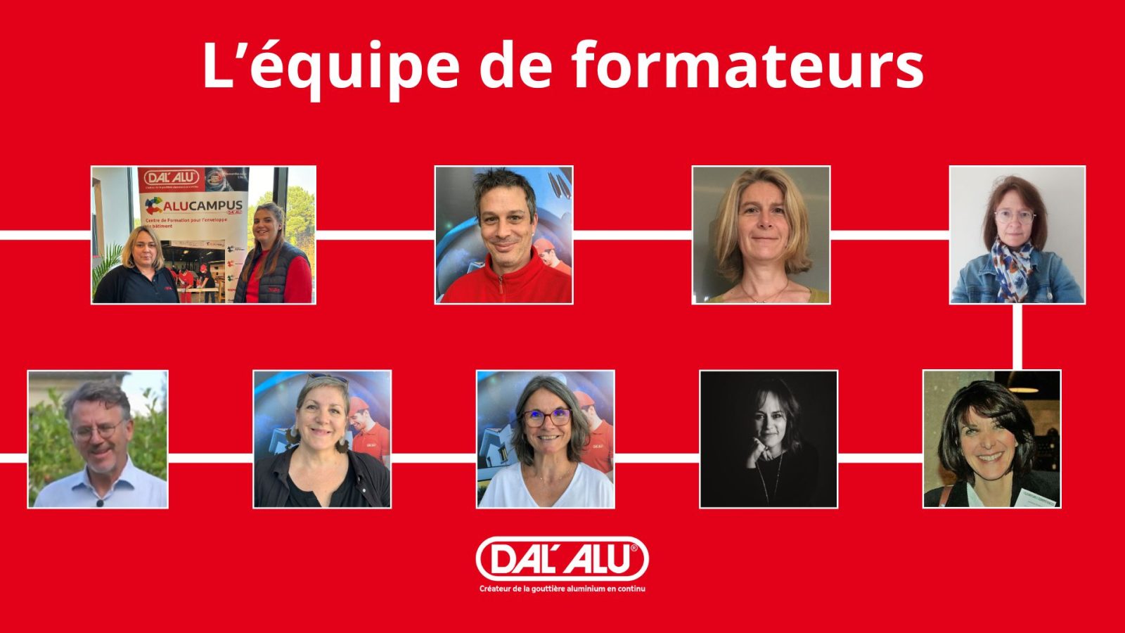 Equipe de formateurs interne de l'Alucampus